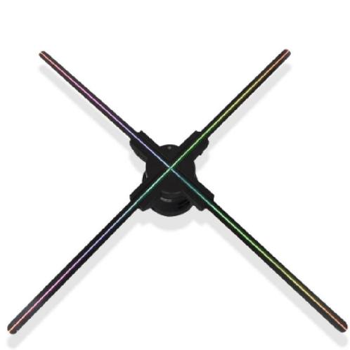 HOLOGRAM 3D LED FAN PROJECTOR F52 52CM MET VIER BLADEN, Doe-het-zelf en Verbouw, Overige Doe-het-zelf en Verbouw, Verzenden