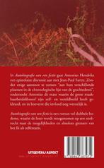 Autobiografie van een fictie 9789463387972 Tonnie Meewis, Verzenden, Zo goed als nieuw, Tonnie Meewis