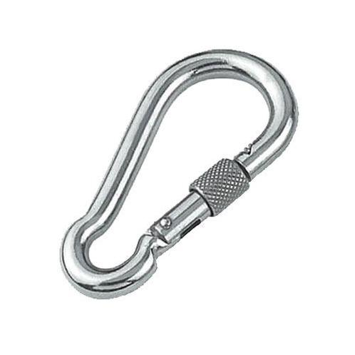 Karabijnhaak / carabiner 8x80mm - Twistlock, Doe-het-zelf en Verbouw, Overige Doe-het-zelf en Verbouw, Nieuw, Ophalen of Verzenden