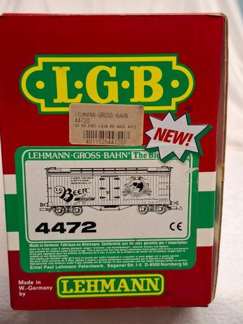 LGB G - 4472 - Modeltrein goederenwagon (1) - Lake George &, Hobby en Vrije tijd, Modeltreinen | Overige schalen