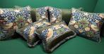 (6) Pillow set with Morris & Co fabric, filling included -, Antiek en Kunst, Curiosa en Brocante