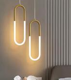 Messing LED Hanglamp – Moderne U-Vormige Buislamp voor Inter, Verzenden, Nieuw