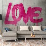 Profhome 382651-GU Fotobehang betonlook mat grijs, Verzenden