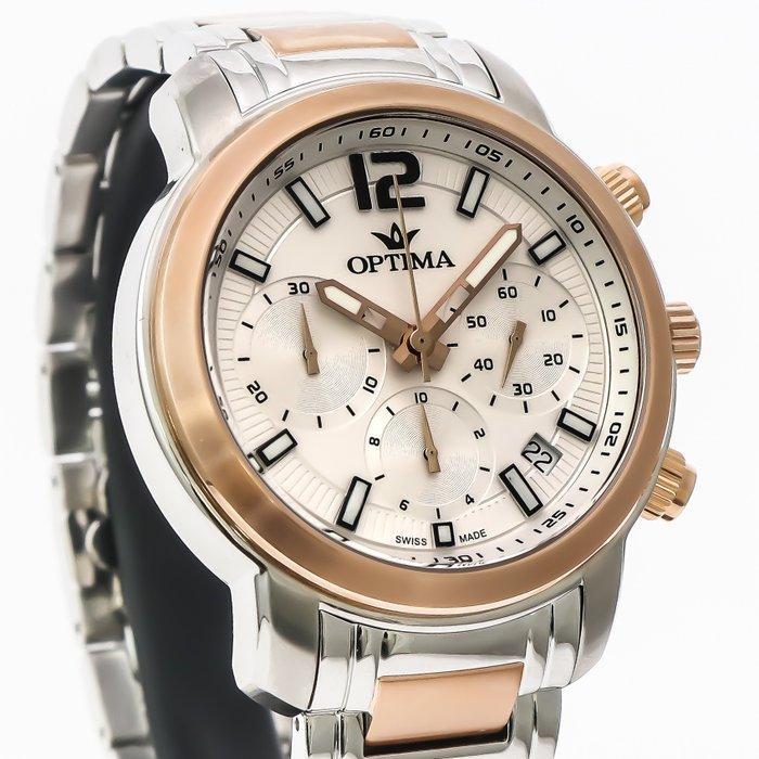 Optima - Swiss Chronograph - OSC399-SR-1 - Zonder, Sieraden, Tassen en Uiterlijk, Horloges | Heren