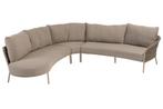 Comino organishe hoek loungeset 3 delig latte 4 Seasons, Tuin en Terras, Tuinsets en Loungesets, Nieuw, Bank, 6 zitplaatsen, Loungeset