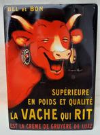 La Vache qui Rit - Laughing Cow - Emaille bord - Plaatwerk