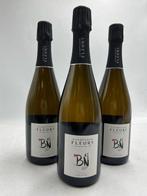 Fleury - Champagne Blanc de Noirs, Extra Brut - 3 Fles (0,75, Nieuw
