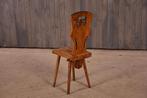 Vintage eiken stoel | Oude eiken eetkamerstoel