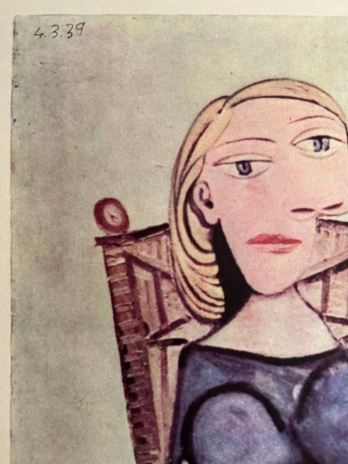 Pablo Picasso (1881-1973) - Femme Blonde Au Fauteuil, Antiek en Kunst, Antiek | Overige Antiek