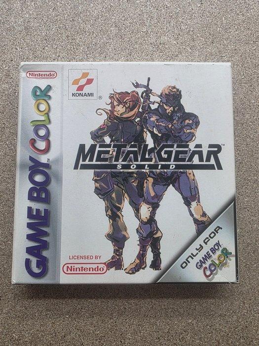 Nintendo - Gameboy Color - METAL GEAR SOLID -First edition, Spelcomputers en Games, Spelcomputers | Overige Accessoires