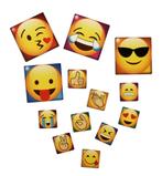 Set van 65 emoticons koelkastmagneten, Nieuw, Ophalen of Verzenden