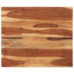 Acacia Tafelblad 70x80 cm - Massief Hout | Tweedekansje, 50 tot 100 cm, Rustieke charme, Nieuw, Tafelblad