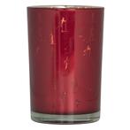 windlicht ski rood goud large 18cm*, Verzenden, Nieuw