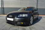 Voorspoiler  Audi A3 8P S-line glanzend zwart, Ophalen of Verzenden, Nieuw