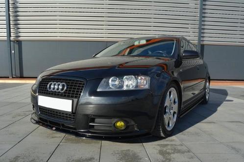 Voorspoiler  Audi A3 8P S-line glanzend zwart, Auto-onderdelen, Carrosserie en Plaatwerk, Ophalen of Verzenden