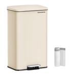 SONGMICS prullenbak - pedaalemmer - 40 liter - afvalbak -, Verzenden, Nieuw