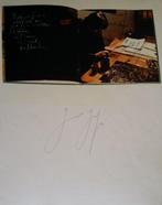 Signed; Günter Grass - Sheet with offset photograph - 1970