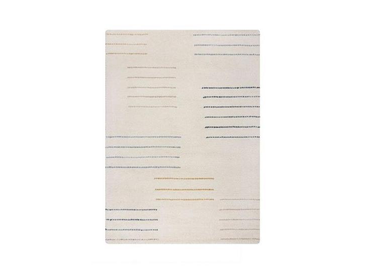Flair Rugs Dottie vloerkleed wol – blauw/multi – 120 x 170, Huis en Inrichting, Woonaccessoires | Overige, Nieuw, Verzenden