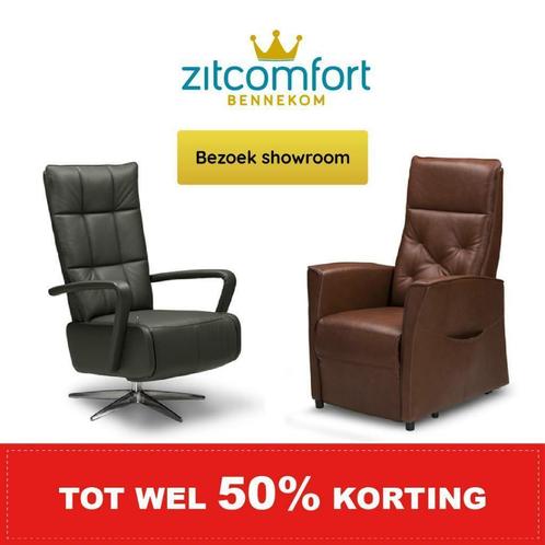 Sta-op stoel Rotterdam Relaxfauteuil - Tot 50% Korting, Huis en Inrichting, Fauteuils, Minder dan 75 cm, Nieuw, Minder dan 50 cm
