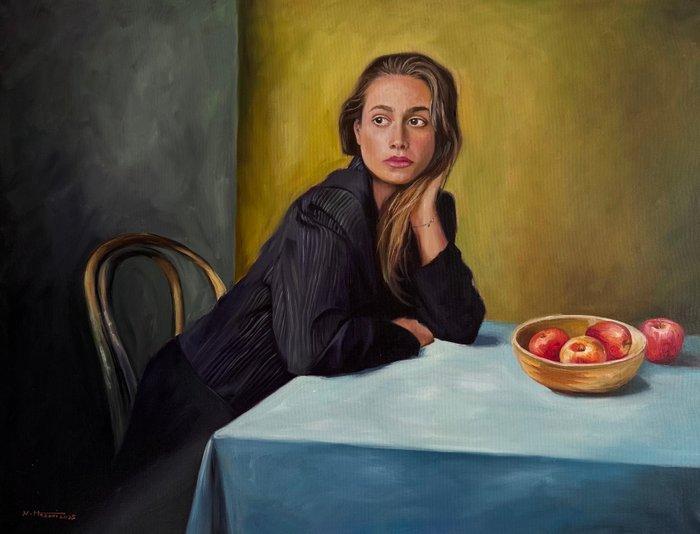 Naghme Hesari - Tomorrows Temptation, Antiek en Kunst, Kunst | Schilderijen | Modern