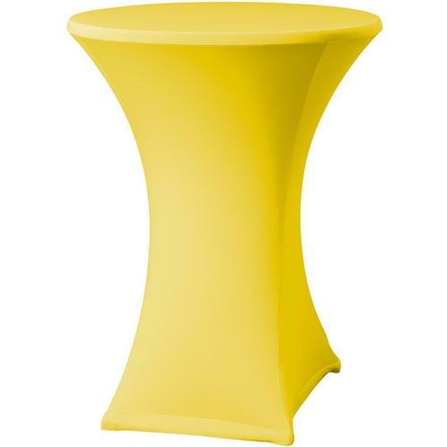 Statafelrok voor statafel 80 tot 85 cm kleur geel, Hobby en Vrije tijd, Feestartikelen, Geboorte of Huwelijk, Versiering, Nieuw