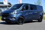 Ford Transit Custom 300 2.0 TDCI L2H1 Limited DC, Automaat, Stof, Gebruikt, Euro 6