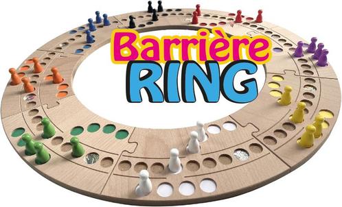 Barriere Ring - Bordspel Kunststof | Keezbord -, Hobby en Vrije tijd, Gezelschapsspellen | Bordspellen, Nieuw, Verzenden