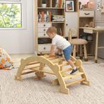 TRUUSK Montessori Klimrek Indoor - Houten Klimboog 2-in-1 -, Verzenden, Nieuw