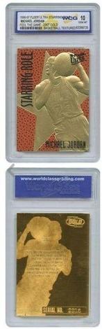 1996/97 Skybox - Michael Jordan - 6x 23KT Gold Cards - WCG, Nieuw