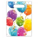 Ballonnen Uitdeelzakjes Party 6st, Hobby en Vrije tijd, Nieuw, Verzenden
