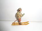Meier - Blikken speelgoed - seltener skifahrer penny toy -