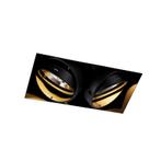 Inbouwspot zwart GU10 AR111 Trimless 2-lichts - Oneon, Nieuw, Overige materialen, Modern