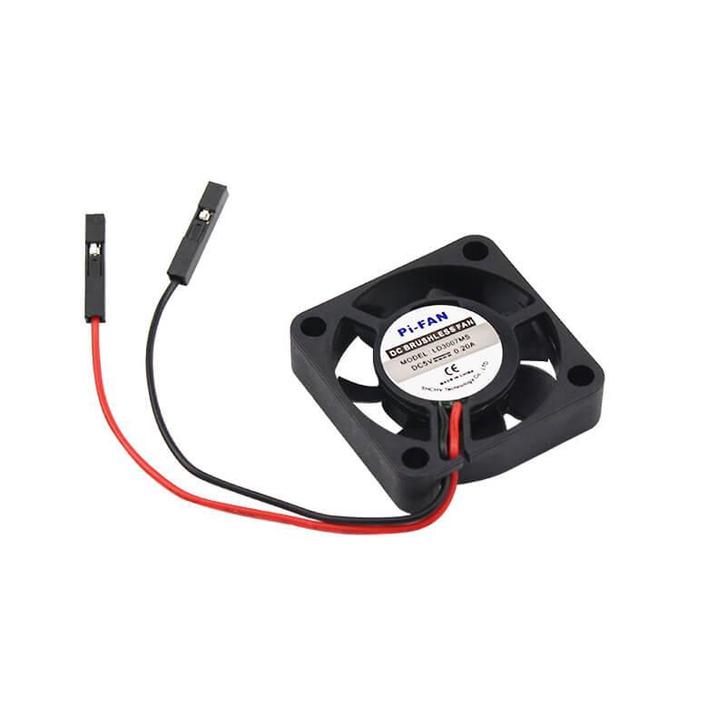 3V-5V 0.2A koelventilator voor RPi met schroeven, Hobby en Vrije tijd, Elektronica-componenten, Verzenden