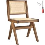 Houten stoel Lizzy met Weens vlechtwerk, draagkracht 120 kg, Huis en Inrichting, Stoelen, Verzenden, Nieuw