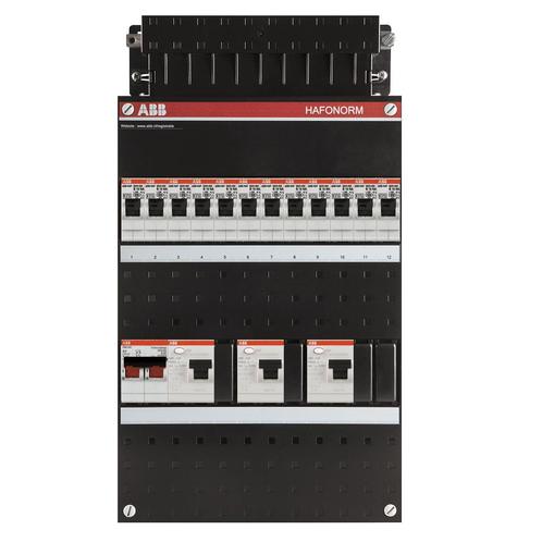 ABB busboard groepenkast 1 fase 12 groepen 220 x 390, Doe-het-zelf en Verbouw, Elektra en Kabels, Ophalen of Verzenden