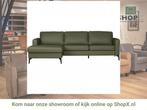 Leren hoekbank Match - 2.5-zits arm rechts + Longchair arm, Huis en Inrichting, Banken | Bankstellen, 250 tot 300 cm, Bohemian, Industrieel, Modern, Scandinavisch