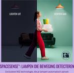 WiZ Plafondlamp SuperSlim Zwart - Slimme LED-Verlichting -, Huis en Inrichting, Verzenden, Zo goed als nieuw