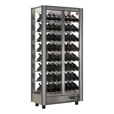 Gekoelde wijnvitrine lt. 530 - doorgeef - moduleerbaar |, Zakelijke goederen, Horeca | Keukenapparatuur, Nieuw in verpakking, Verzenden