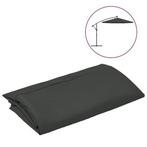 Zweefparasol Doek 350cm Antraciet - Tweedekansje - Bespaar!, Ophalen of Verzenden, Nieuw, 3 tot 4 meter, Zweefparasol