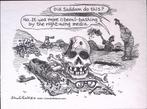 Pentekening Amerika - Liberalen bashen (lijst optie), Antiek en Kunst, Kunst | Tekeningen en Foto's, Verzenden