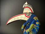 Neushoornvogel marionetpop - Bozo - Mali (Zonder, Antiek en Kunst, Kunst | Niet-Westerse kunst