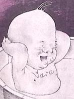 Politici met messen komen voor de baby VARA (lijst optie), Antiek en Kunst, Verzenden