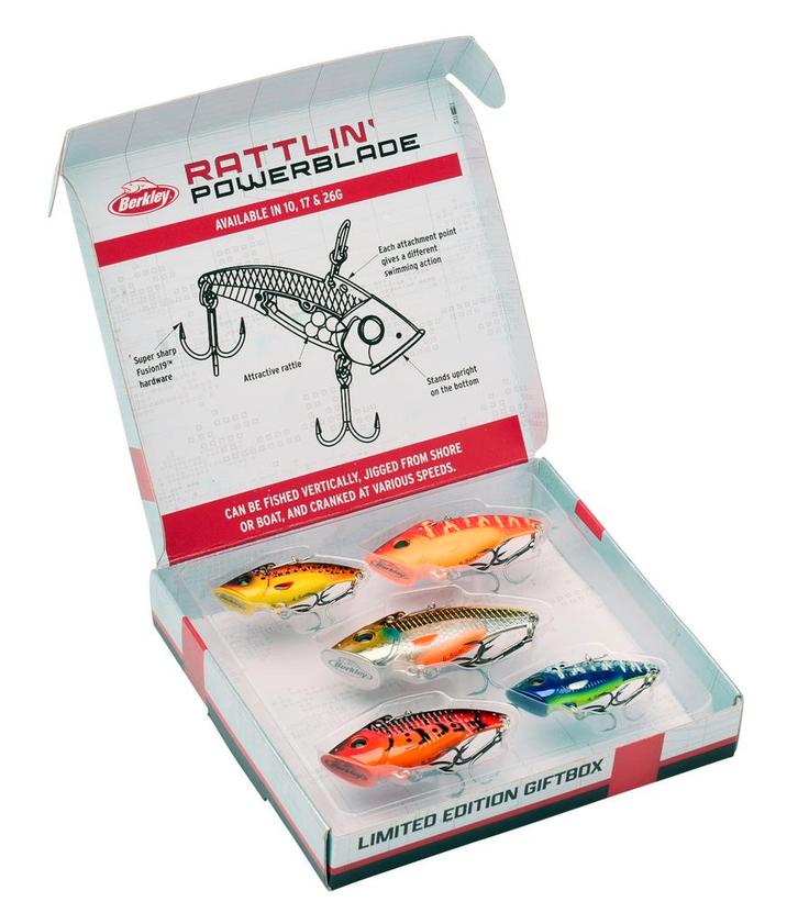 Berkley Rattling PowerBlade Cadeaubox, Watersport en Boten, Hengelsport | Algemeen, Nieuw, Verzenden
