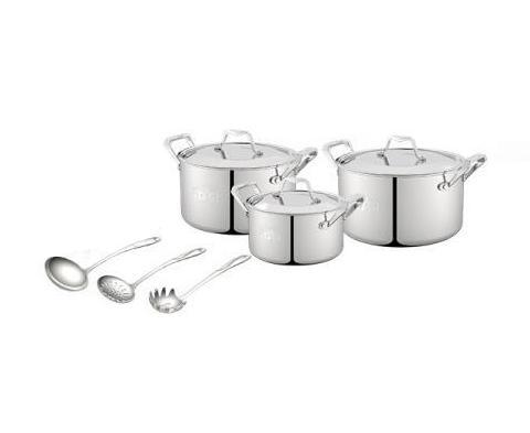 Winning Star St-5100 3-delige Kookset - 2x Kookpot 1x, Huis en Inrichting, Keuken | Keukenbenodigdheden, Nieuw, Ophalen of Verzenden