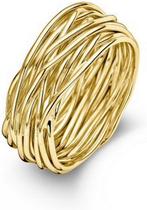 Casa Jewelry Ring Wikkel maat 52 Goud Verguld, Sieraden, Tassen en Uiterlijk, Nieuw, Verzenden