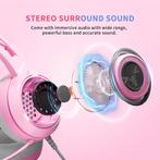 2dekans | Somic G951 - PS4 PS5 7.1 Surround - Roze Kat Ear, Ophalen of Verzenden, Zo goed als nieuw