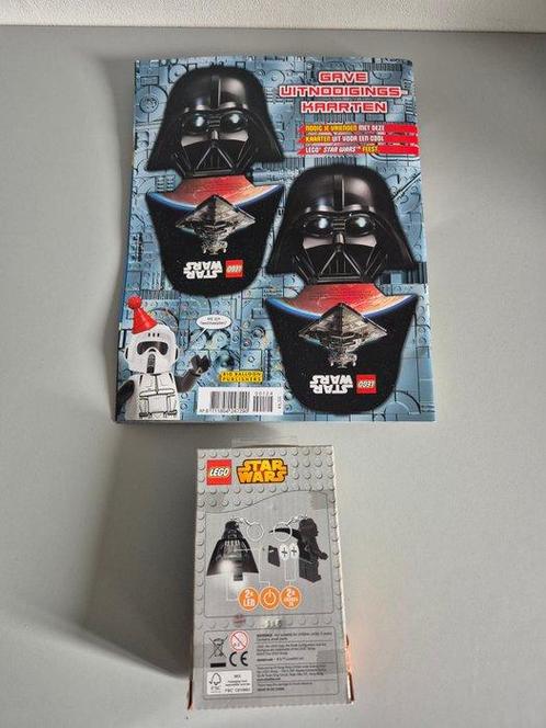 Lego Sleutelhanger - Star Wars - Darth vader. Book and led, Kinderen en Baby's, Speelgoed | Duplo en Lego
