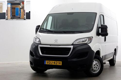 Peugeot Boxer 2.2 BlueHDi 140pk E6 L2H2 Premium Airco/Inrich, Auto's, Peugeot, Dealer onderhouden, Lease, Handgeschakeld, Overige carrosserieën