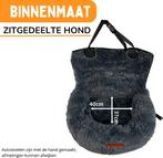 2dekans | By Cee Cee Autostoel Hond Deluxe Achterbank -, Dieren en Toebehoren, Ophalen of Verzenden, Zo goed als nieuw