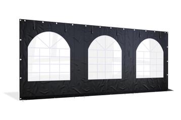 Partytent zijwand PVC met ramen en ritsen | 6 meter | 220cm beschikbaar voor biedingen